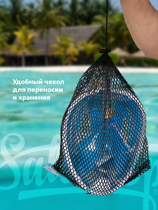 Sale shop Маска для плавания и снорклинга, голубой, фото 7