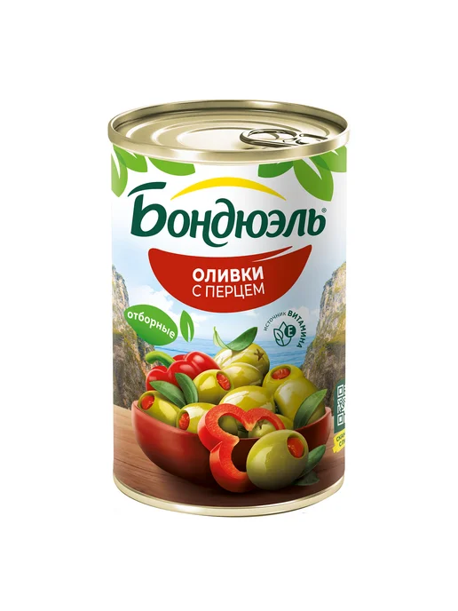 Bonduelle Оливки со сладким перцем, 300г, 300 г, фото 8