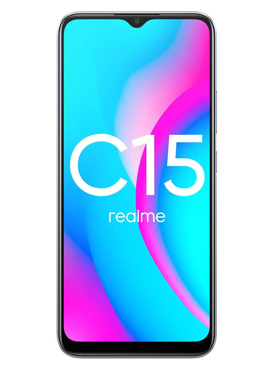 Смартфон Realme C15 4/64Gb: 6.52