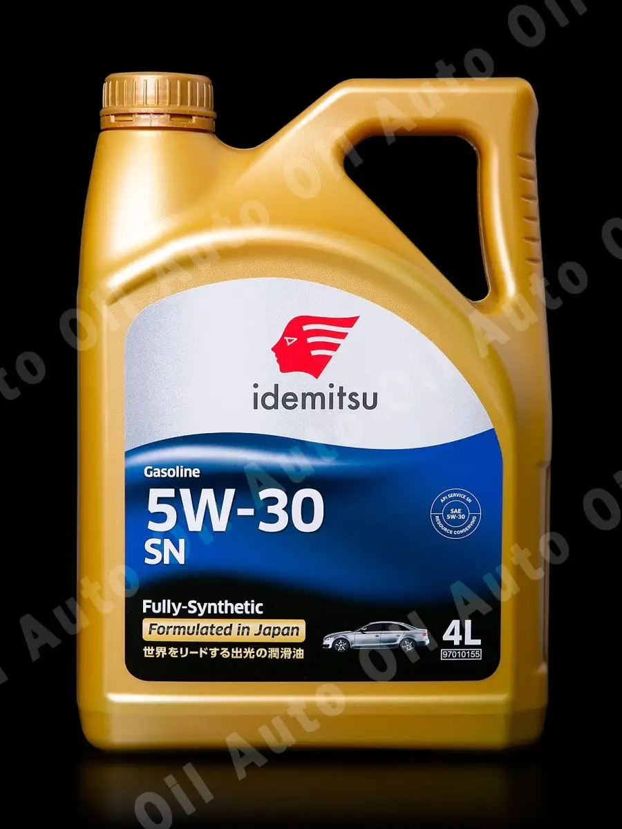 Масло моторное 5W30 GASOLINE FULLY- SYNTHETIC, API SN, 4л IDEMITSU 14979903  купить за 3 351 ₽ в интернет-магазине Wildberries