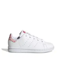 Кроссовки STAN SMITH C FTWWHT/FTWWHT/POWPNK adidas 14987865 купить за 2 764 ₽ в интернет-магазине Wildberries