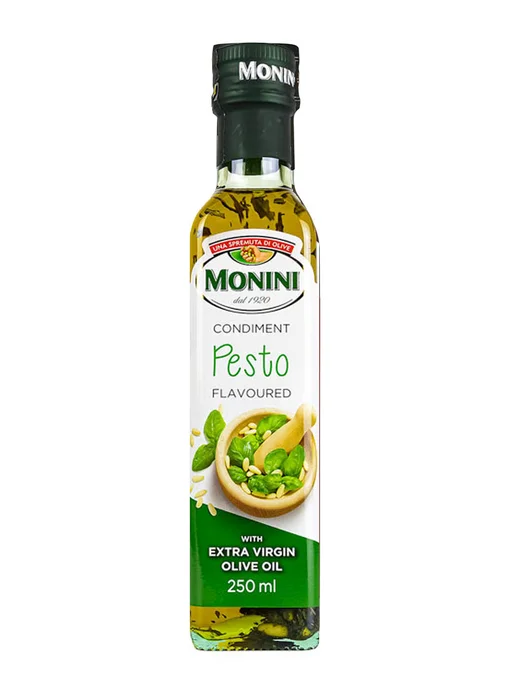 Monini Масло Оливковое с базиликом и кедровыми орешками, 0,25л, 0,25 л, фото 2