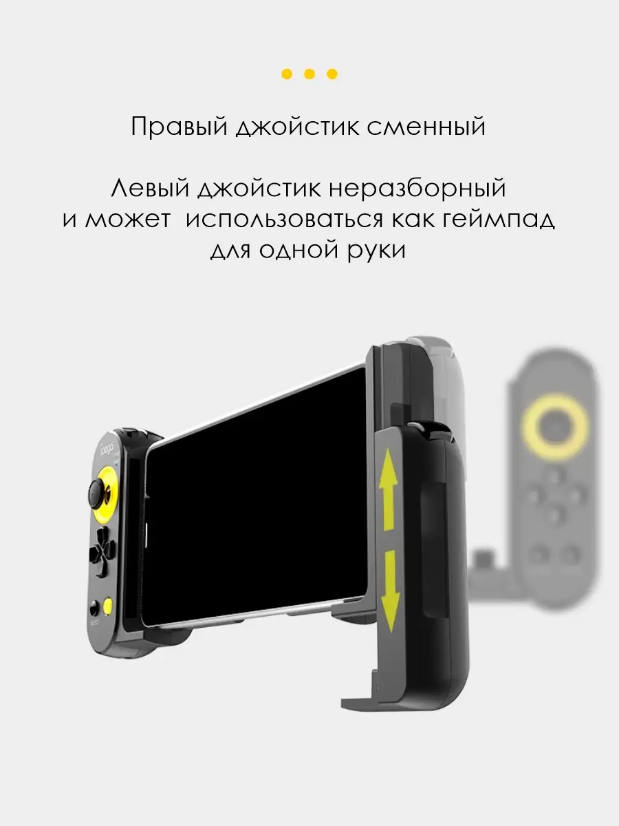 Геймпад беспроводной для телефона, ПК/ bluetooth джойстик для iOS,  Android/игровой контроллер блютуз iPega 15045873 купить в интернет-магазине  Wildberries