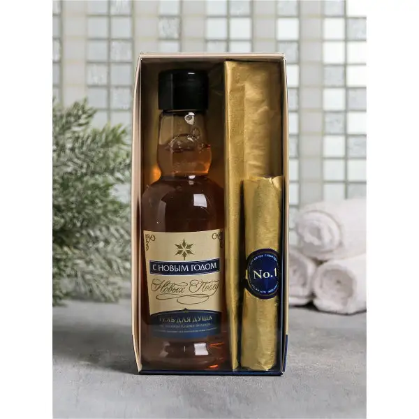 Набор гель для душа мужской и мыло