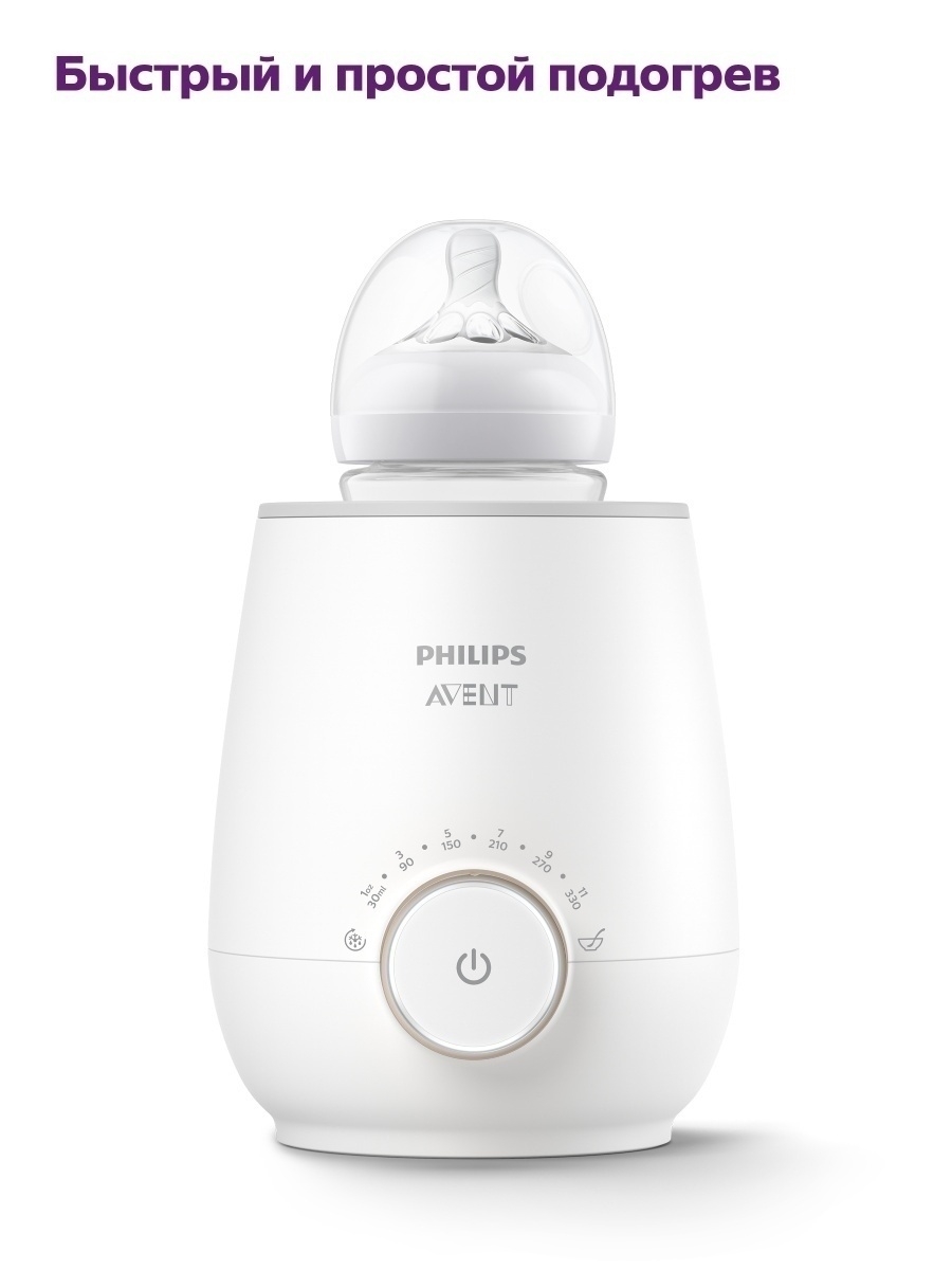 Быстрый подогреватель бутылочек SCF358/00 Philips AVENT 15069489 купить в  интернет-магазине Wildberries