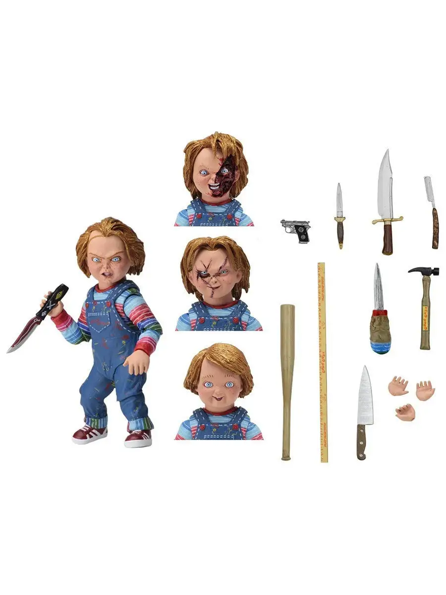 NECA Chucky 7 Scale Action Figure Ultimate Chucky 42112 Neca 15078528 Wildberries