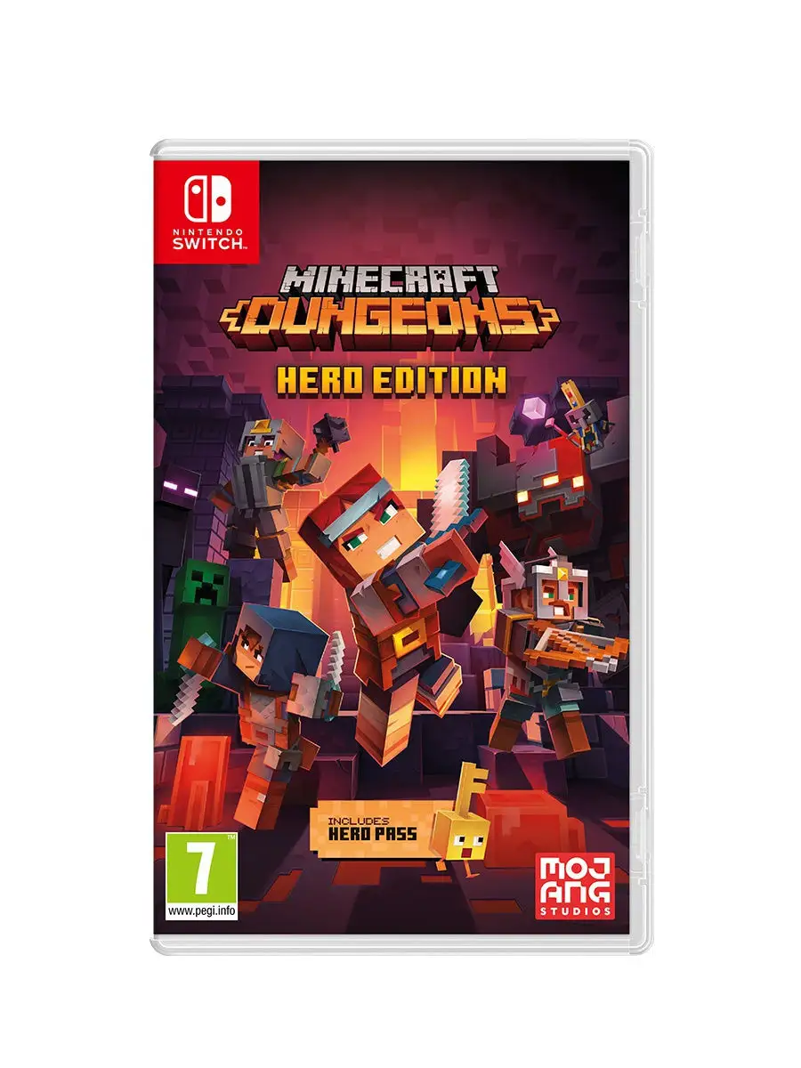 Игра Switch на картридже Minecraft Dungeons NINTENDO 15079582 купить в  интернет-магазине Wildberries