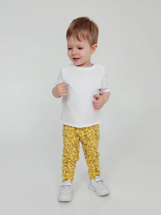 Mami-kids Штаны для новорожденных малышей, желтый, фото 2