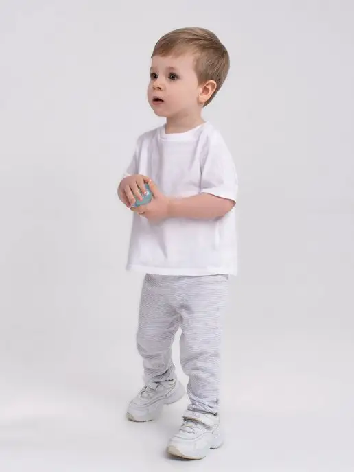 Mami-kids Штанишки для новорожденных мальчиков, белый, фото 5