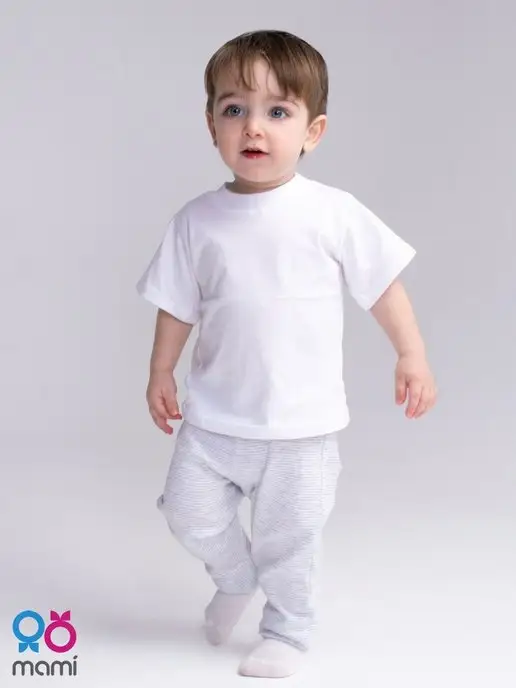 Mami-kids Штанишки для новорожденных мальчиков, белый, фото 7