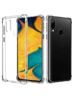 Чехол на Samsung Galaxy A40 прозрачный силиконовый бампер Mobileplus 15175449 купить за 157 ₽ в интернет-магазине Wildberries