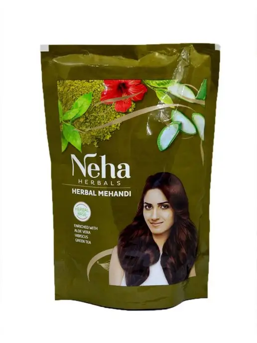 Neha Хна для волос Неха, Herbal Mehandi, 140 г, 140 г, фото 2