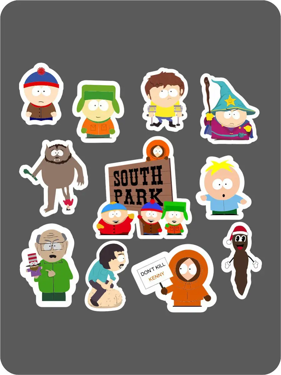 Наклейки на телефон стикеры South Park Наклейки за Копейки 15223007 купить  за 267 ₽ в интернет-магазине Wildberries