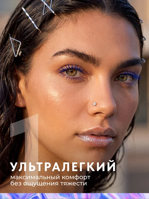 PINME titanium Пирсинг в нос титан нострил улитка серьга в крыло ноздри, титан, фото 3