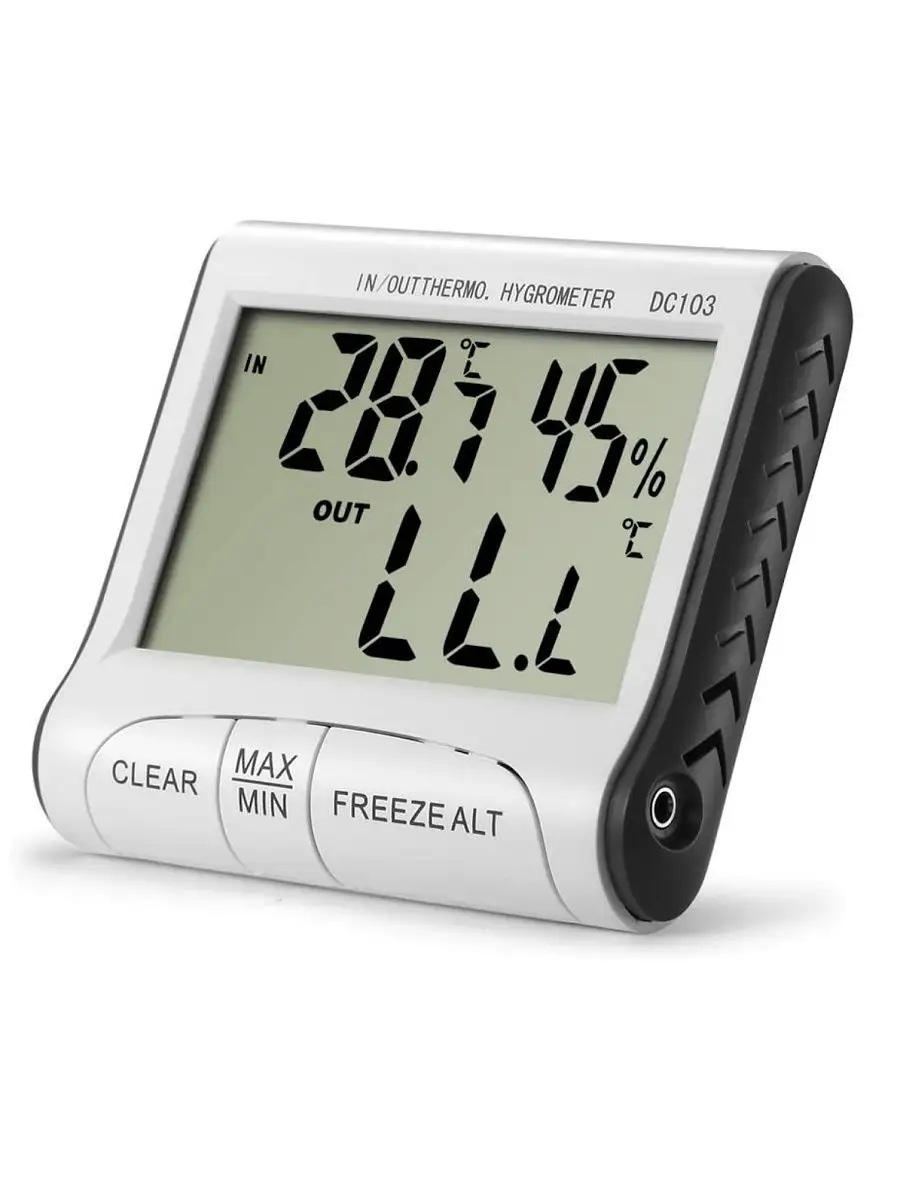 Цифровой термометр-гигрометр 2в1 – купить в интернет-магазине Growell
