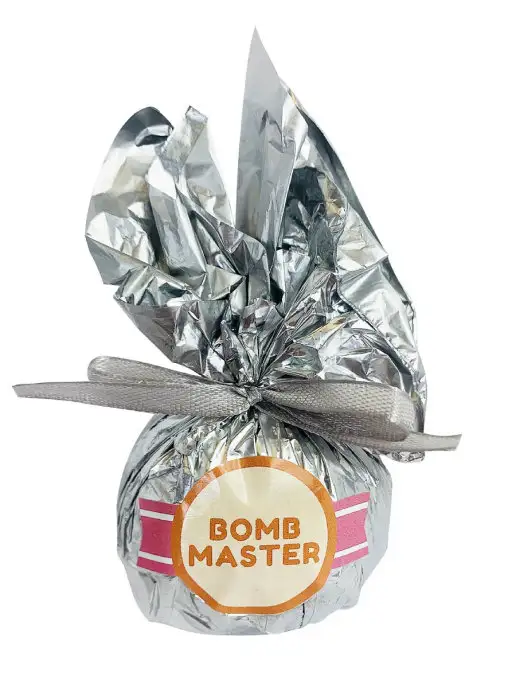 Bomb Master Бомбочка с шиммером и Цветками Жасмина, серый, фото 5