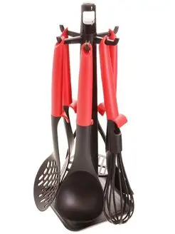 Кухонный набор с подставкой 7 предметов