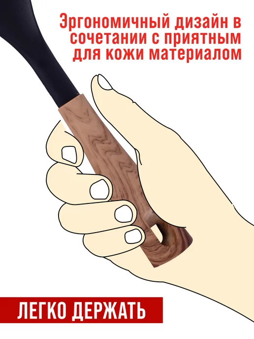 Набор кухонных принадлежностей с подставкой - фото 16