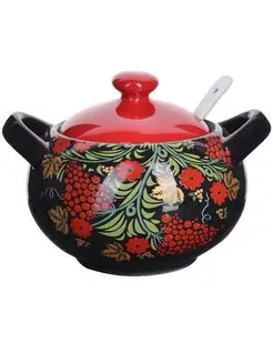 Сахарница с ложкой 375 мл