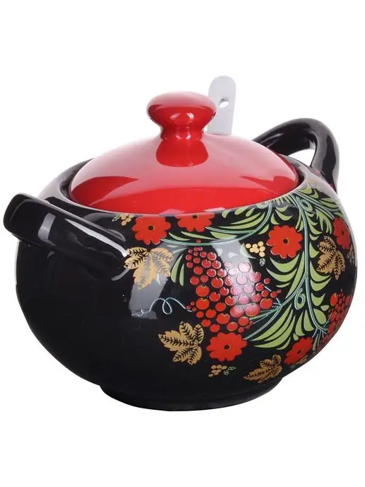 Сахарница с ложкой 375 мл - фото 2