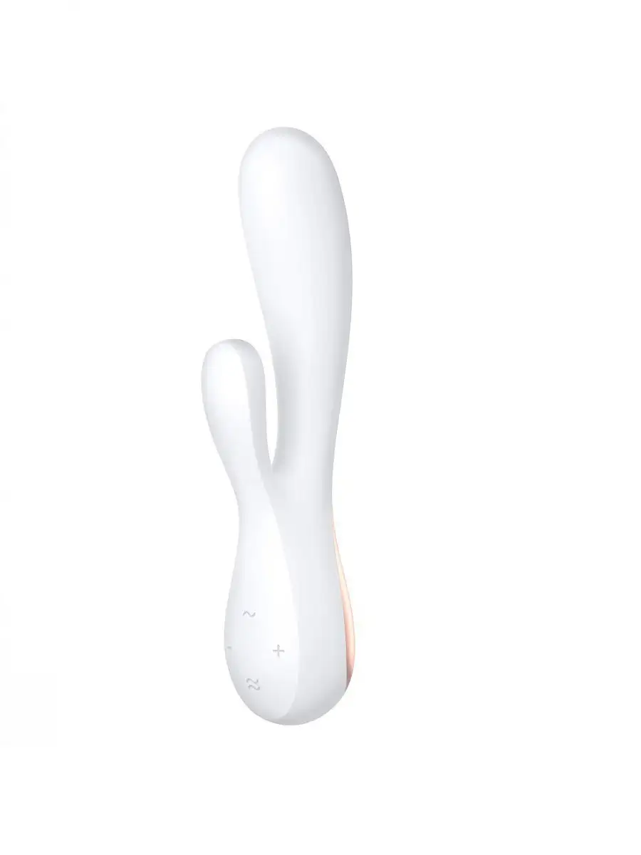 SATISFYER Вибромассажер Mono Flex с возможностью управления через приложение, Розовый