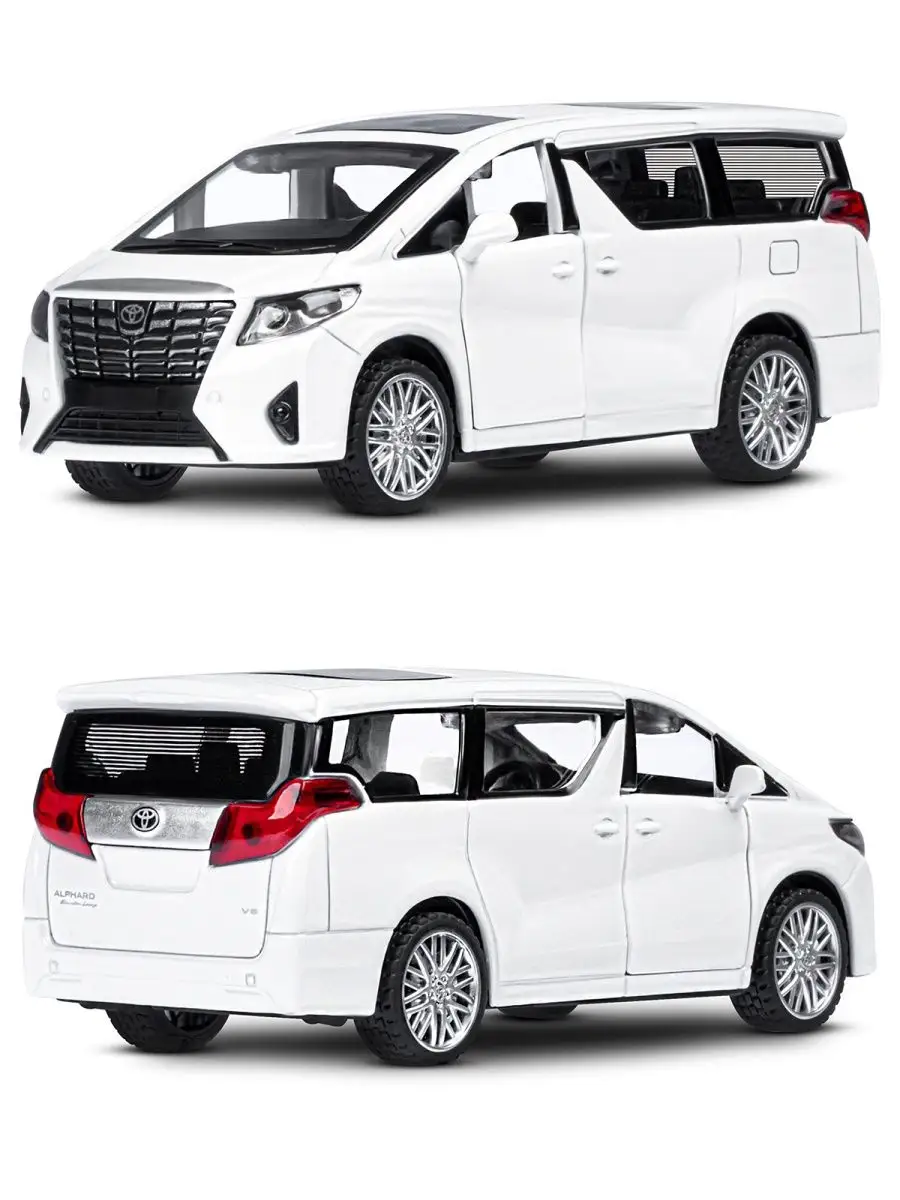 Машинка металлическая игрушка детская Toyota Alphard АВТОПАНОРАМА 15346336  купить за 440 ₽ в интернет-магазине Wildberries