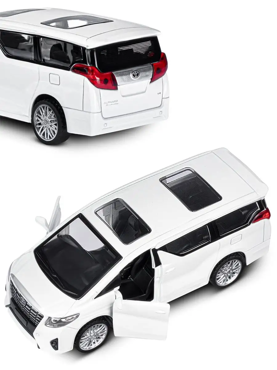 Машинка металлическая игрушка детская Toyota Alphard АВТОПАНОРАМА 15346336  купить за 440 ₽ в интернет-магазине Wildberries