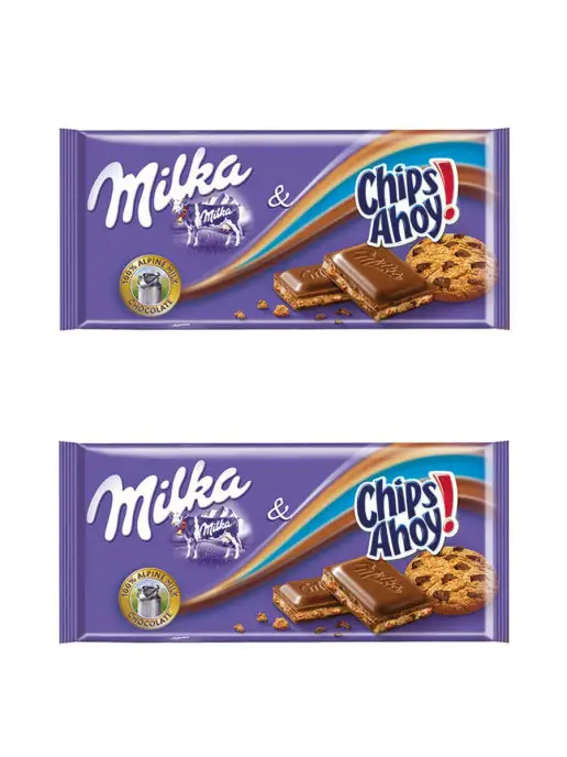 Milka Шоколад Chips Ahoy 2x100гр