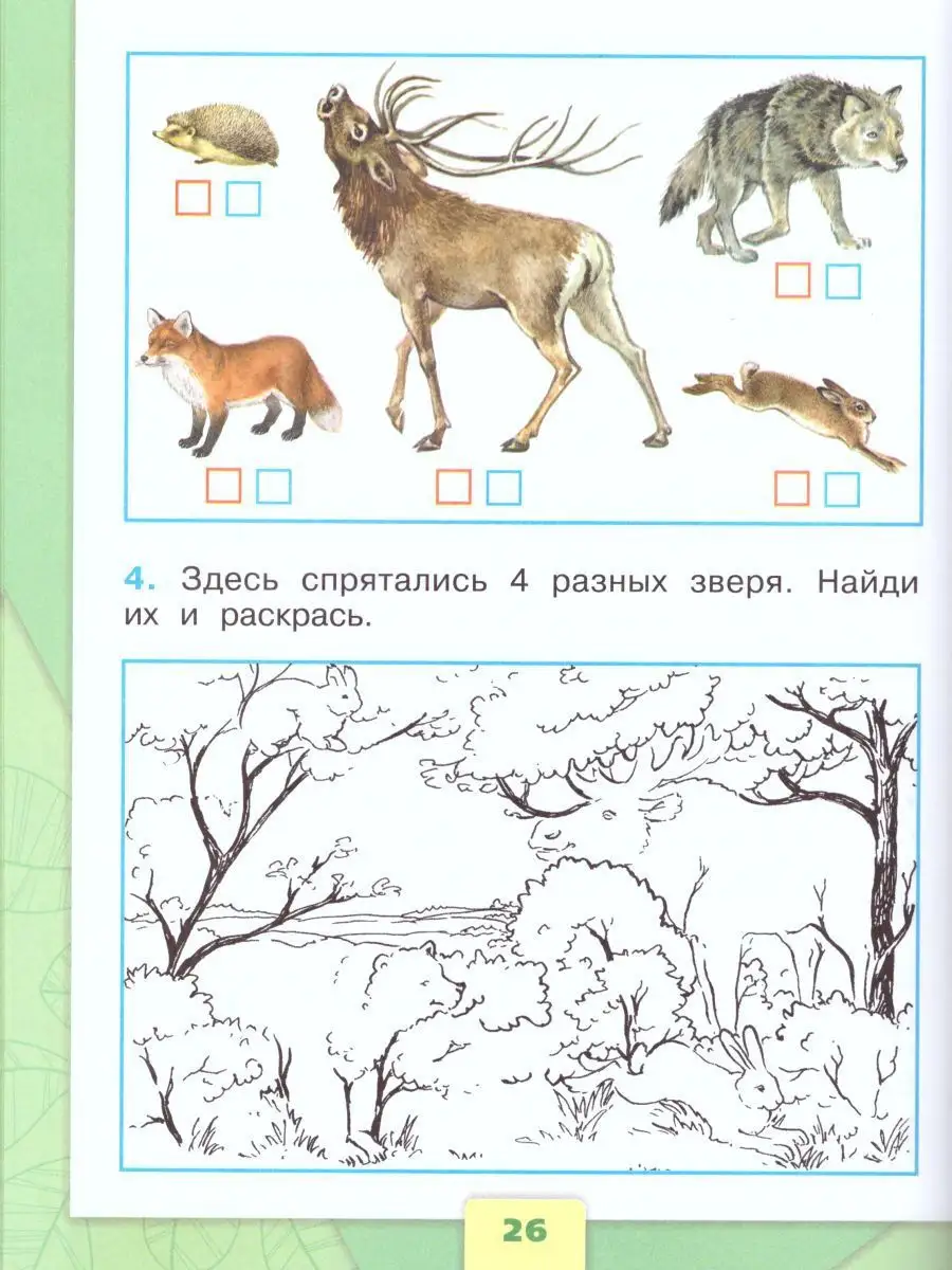 Окружающий мир 1 класс. Рабочая тетрадь 2 части. Комплект Просвещение  15382844 купить в интернет-магазине Wildberries