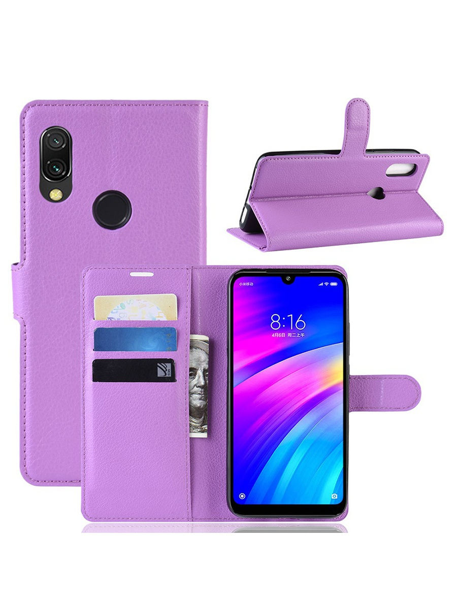 Wallet Чехол книжка для Xiaomi Redmi 7 / Редми 7 BRODEF 15387618 купить за  375 ? в интернет-магазине Wildberries