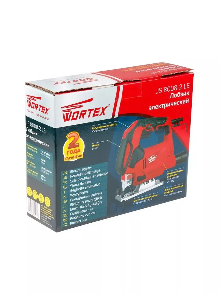 Лобзик электрический электролобзик сетевой JS80082LE0021 WORTEX 15407933  купить за 6 300 ₽ в интернет-магазине Wildberries