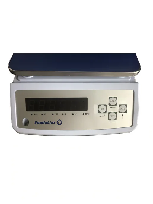 Foodatlas Торговые весы 15кг 1гр YZ-308, 6 кг, 0,2 г, фото 5