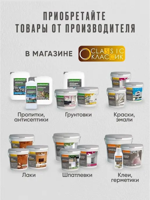 PROFESSIONAL Краска для СТЕН И ПОТОЛКОВ акриловая белая без запаха, 3кг, 3 кг, фото 8