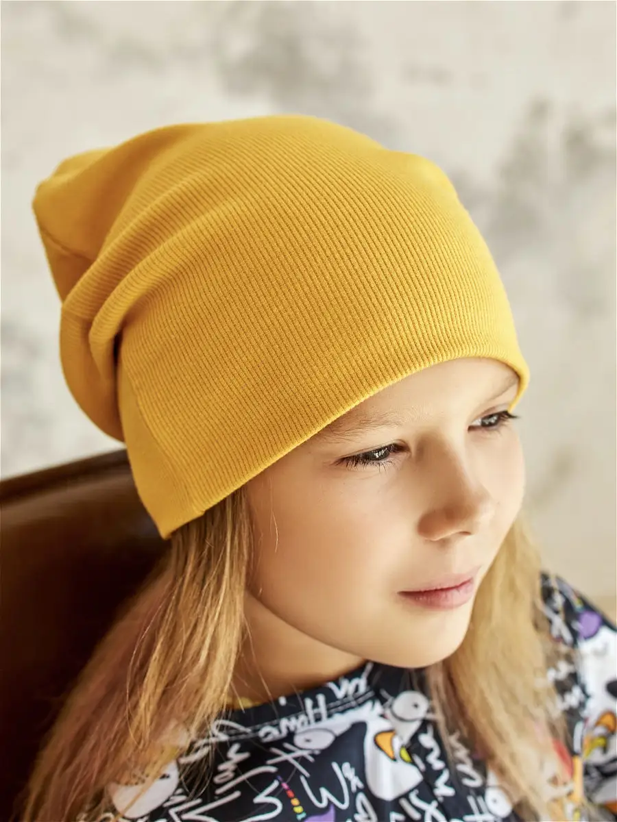 Осенняя шапочка и шарф для девочки спицами. Схема от Галины
