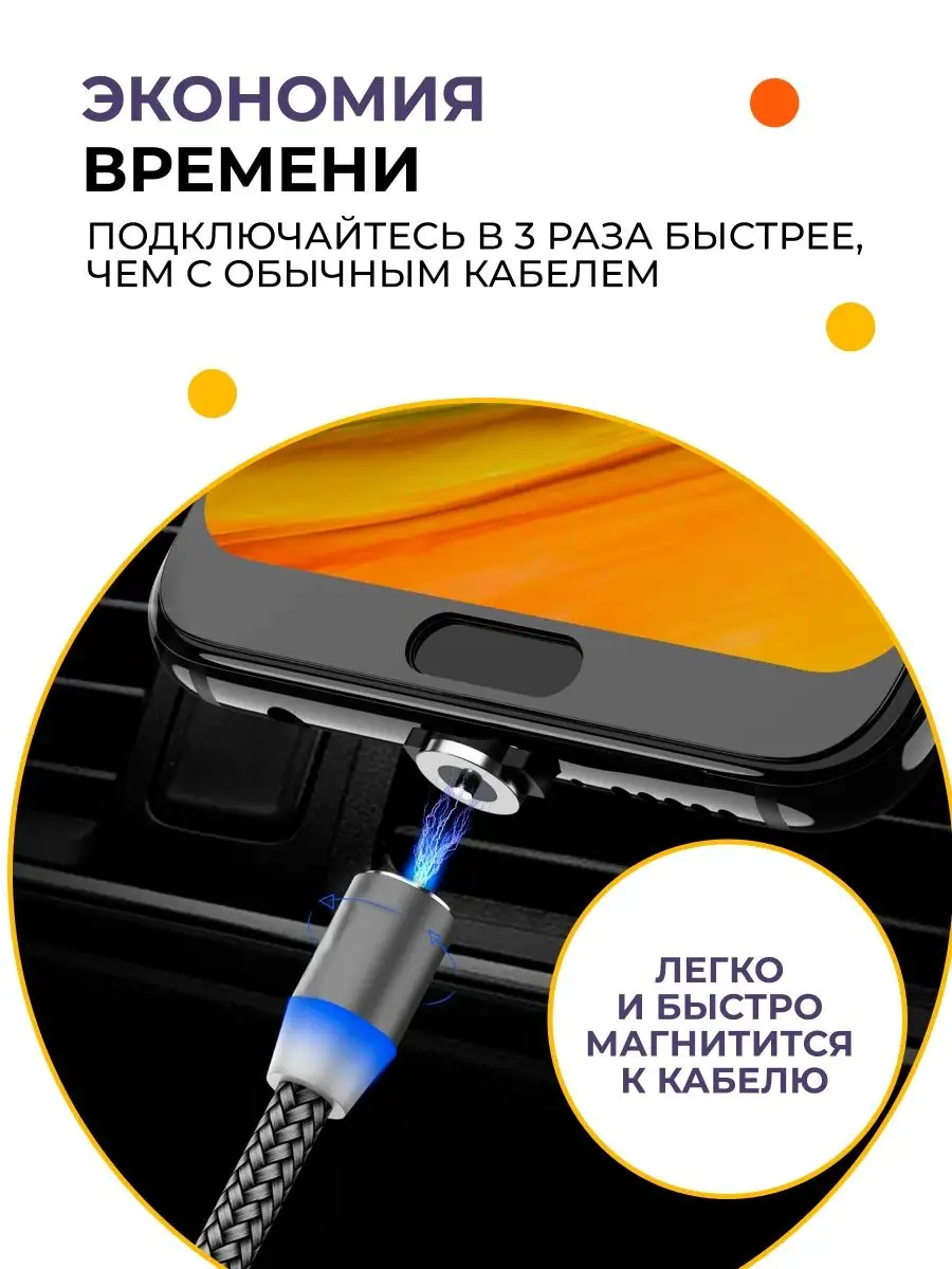 Коннектор магнитный micro usb GQbox 15452541 купить за 270 ₽ в  интернет-магазине Wildberries