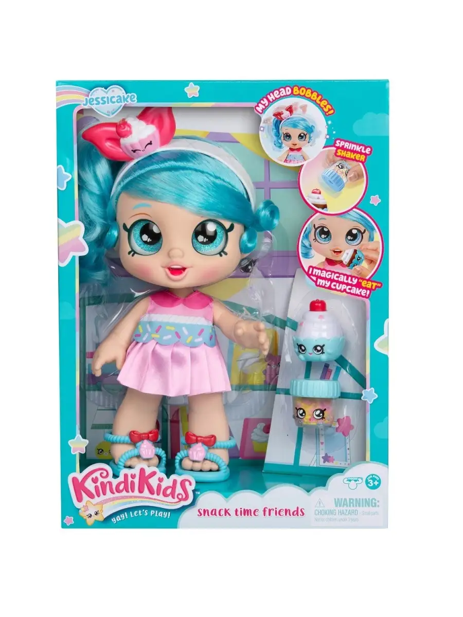 Кинди Кидс Игровой набор Кукла Джессикейк ТМ Kindi Kids / игрушка / подарок  для девочки KindiKids 15465785 купить в интернет-магазине Wildberries