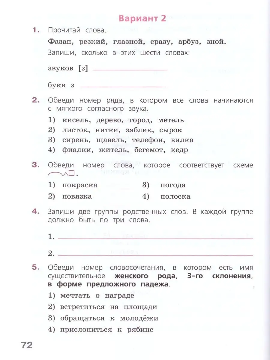 Готовимся к ВПР. Русский язык 4 класс. Рабочая тетрадь Просвещение 15468056  купить за 372 ₽ в интернет-магазине Wildberries