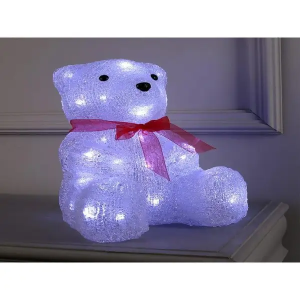 Новогодние украшения Мишка 22х30х20 см