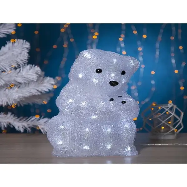 Новогодние украшения Мишка 22х30х22 см