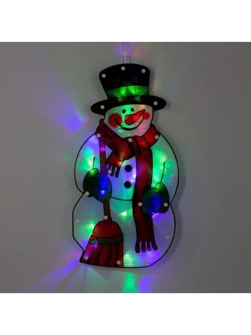 Luazon Lighting Новогоднее украшение, фигура светодиодная для дома, синий, фото 4