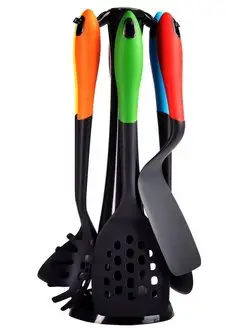 Набор кухонных принадлежностей с подставкой