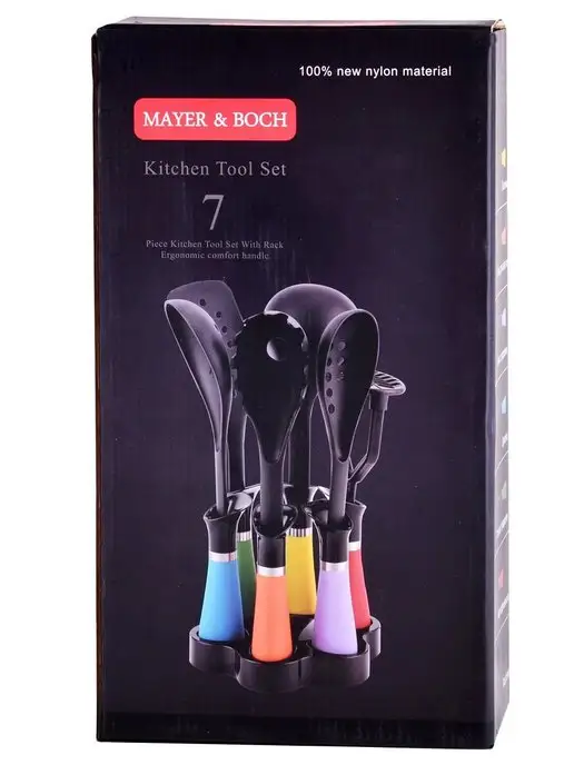 Кухонный набор с подставкой 7 предметов - фото 5