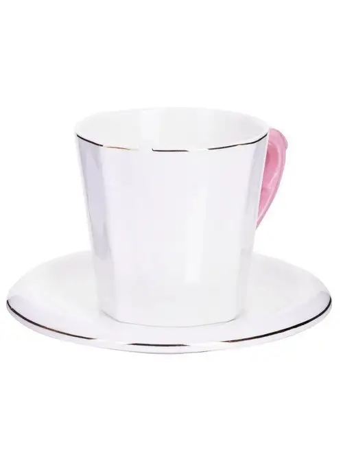 Чайный сервиз на 6 персон 200 мл фарфор - фото 5