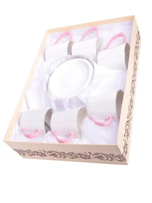 Чайный сервиз на 6 персон 200 мл фарфор - фото 7