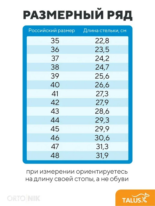 Talus Стельки ортопедические спортивные при плоскостопии для бега, черный, фото 4