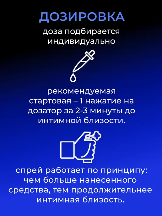 Bioritmlab Спрей пролонгатор для продления секса, вариант, фото 8
