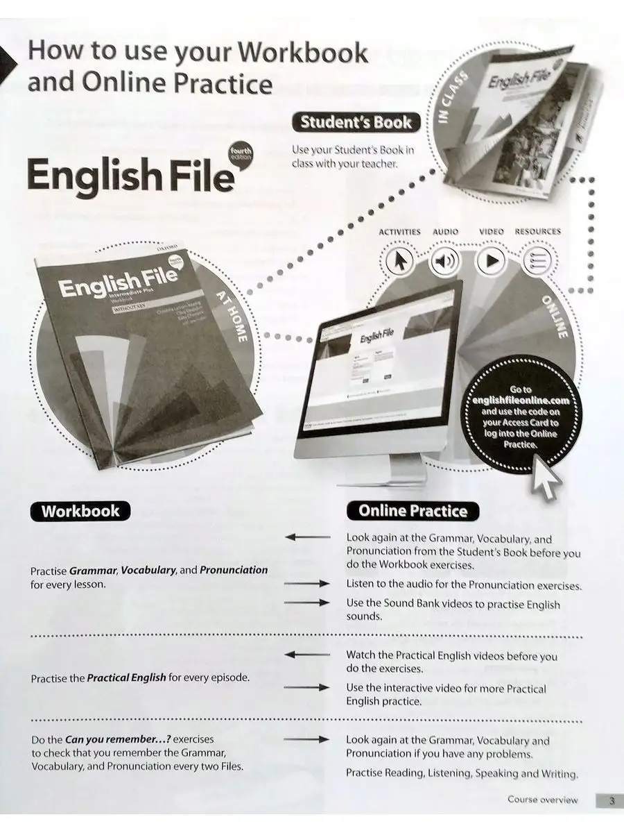 English File 4 ed Intermediate Plus Workbook without key Oxford University  Press 15550181 купить за 1 202 ₽ в интернет-магазине Wildberries