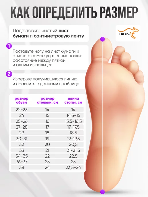 Talus Стельки ортопедические детские от вальгуса и плоскостопия, зеленый, фото 2