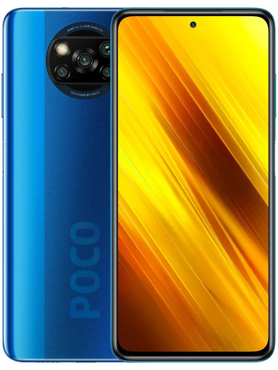 Смартфон X3 6GB+128GB POCO 15556062 купить в интернет-магазине Wildberries