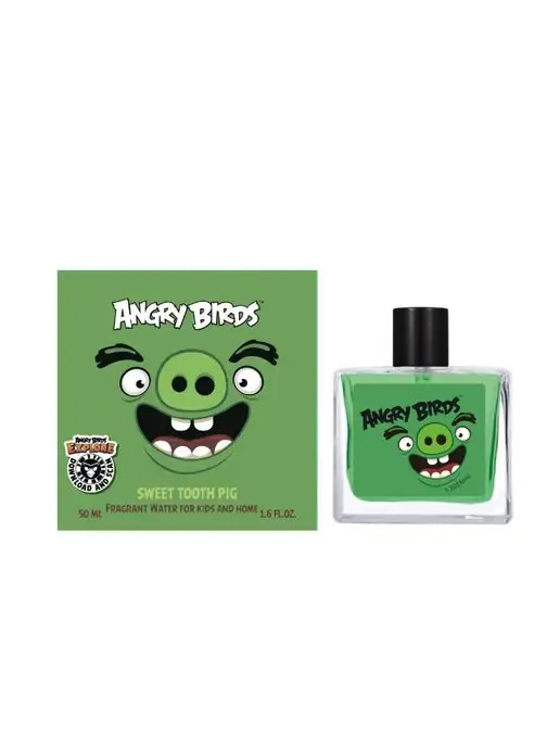 ANGRY BIRDS Туалетная вода детская для мальчика "Sweet tooth Pig" 50 мл